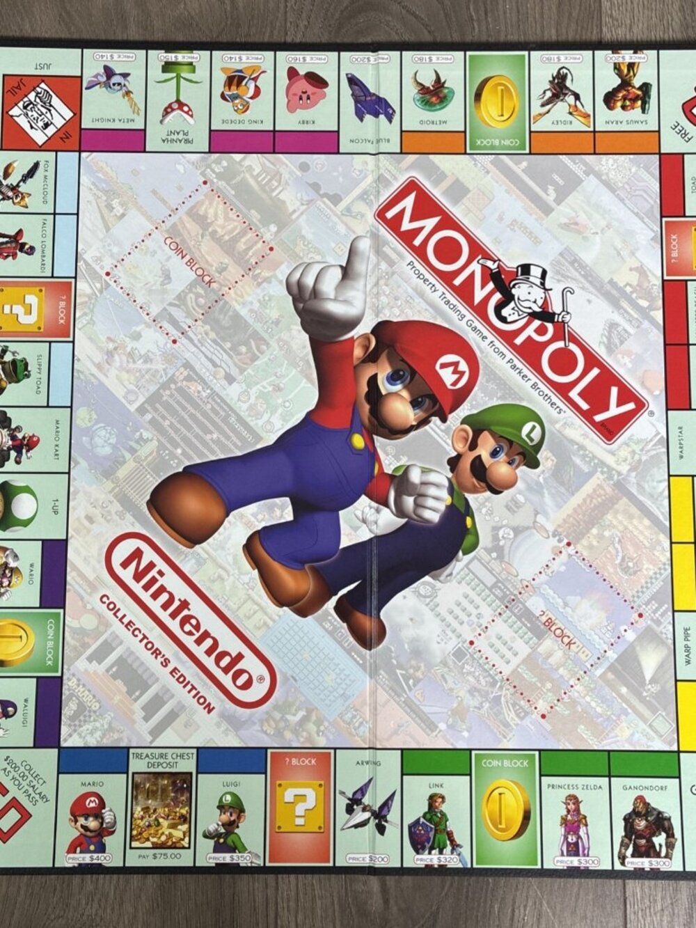 Monopoly Nintendo Collector’s Edition Board Game Collectible Pewter Tokens Zelda - Picture 3 of 10